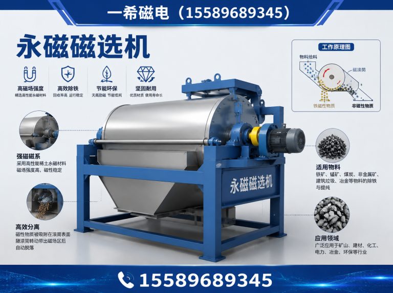 青州市永磁磁选机展示图